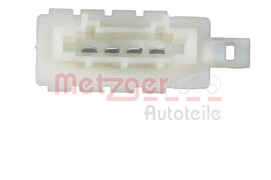 METZGER 0917704 Widerstand, Innenraumgebläse